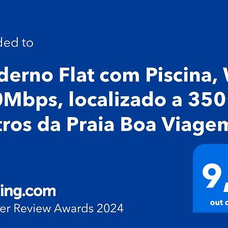 Flat Localizado A 200M Shopping Recife, Bem Perto Da Praia De Boa Viagem E Com Wi-Fi 400Mbps المظهر الخارجي الصورة