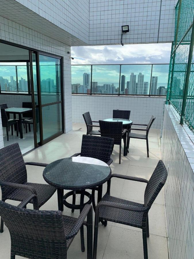 Flat Localizado A 200M Shopping Recife, Bem Perto Da Praia De Boa Viagem E Com Wi-Fi 400Mbps المظهر الخارجي الصورة